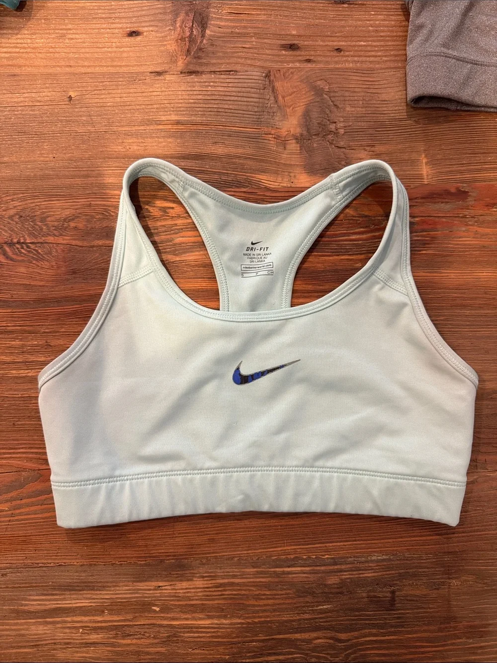 Nike Racerback Sports Bras - Gray, Mint, Teal
